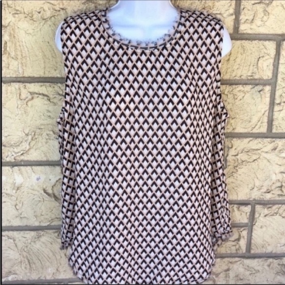 Who What Wear Top Blouse Sheer Fringe 
Size XXL - Picture 11 of 11